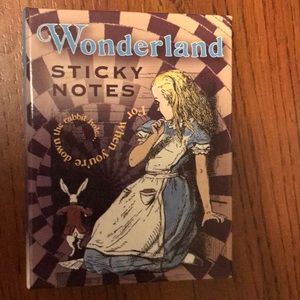 Alice sticky notes